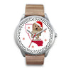 Shih Poo Dog California Christmas Special Wrist Watch-Free Shipping