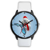 Poodle Dog On Christmas Florida Wrist Watch-Free Shipping