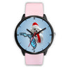 Poodle Dog On Christmas Florida Wrist Watch-Free Shipping