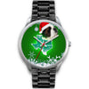 Saint Bernard Dog Texas Christmas Special Wrist Watch-Free Shipping