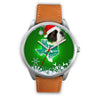 Saint Bernard Dog Texas Christmas Special Wrist Watch-Free Shipping