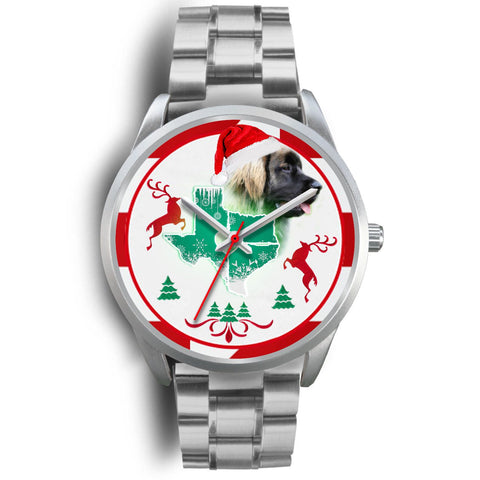 Leonberger Dog Texas Christmas Special Wrist Watch-Free Shipping