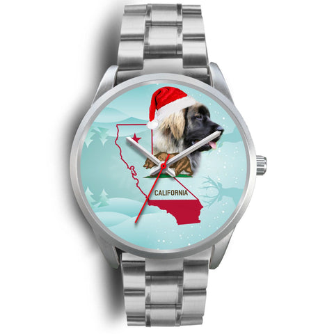 Leonberger Dog California Christmas Special Wrist Watch-Free Shipping