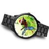 Rhodesian Ridgeback On Christmas Florida Wrist Watch-Free Shipping