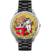 Lovely Alaskan Malamute Dog New York Christmas Special Wrist Watch-Free Shipping