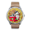 Lovely Alaskan Malamute Dog New York Christmas Special Wrist Watch-Free Shipping