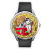 Lovely Alaskan Malamute Dog New York Christmas Special Wrist Watch-Free Shipping