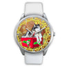 Lovely Alaskan Malamute Dog New York Christmas Special Wrist Watch-Free Shipping