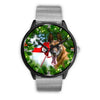 Belgian Malinois Dog New York Christmas Special Wrist Watch-Free Shipping