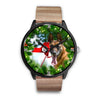 Belgian Malinois Dog New York Christmas Special Wrist Watch-Free Shipping