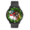 Belgian Malinois Dog New York Christmas Special Wrist Watch-Free Shipping