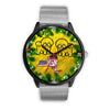 Cute Bichon Fries Dog Art New York Christmas Special Wrist Watch-Free Shipping