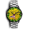 Cute Bichon Fries Dog Art New York Christmas Special Wrist Watch-Free Shipping