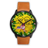 Cute Bichon Fries Dog Art New York Christmas Special Wrist Watch-Free Shipping