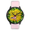 Cute Bichon Fries Dog Art New York Christmas Special Wrist Watch-Free Shipping