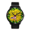 Cute Bichon Fries Dog Art New York Christmas Special Wrist Watch-Free Shipping