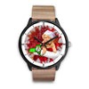 Dogue de Bordeaux (Bordeaux Mastiff) Dog New York Christmas Special Wrist Watch-Free Shipping