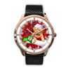 Bordeaux Mastiff Dog New York Christmas Special Wrist Watch-Free Shipping