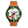 Lovely Bichon Fries Dog New York Christmas Special Wrist Watch-Free Shipping