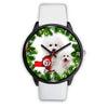 Lovely Bichon Fries Dog New York Christmas Special Wrist Watch-Free Shipping