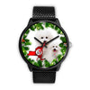 Lovely Bichon Fries Dog New York Christmas Special Wrist Watch-Free Shipping