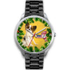 Cute Papillon Dog New York Christmas Special Wrist Watch-Free Shipping