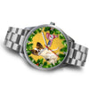 Cute Papillon Dog New York Christmas Special Wrist Watch-Free Shipping