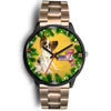 Lovely Papillon Dog New York Christmas Special Wrist Watch-Free Shipping