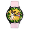 Lovely Papillon Dog New York Christmas Special Wrist Watch-Free Shipping