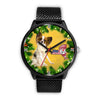 Lovely Papillon Dog New York Christmas Special Wrist Watch-Free Shipping