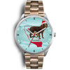 American Water Spaniel California Christmas Special Wrist Watch-Free Shipping