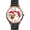 Shiba Inu Dog On Christmas Florida Wrist Watch-Free Shipping