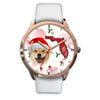 Shiba Inu Dog On Christmas Florida Wrist Watch-Free Shipping