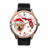 Shiba Inu Dog On Christmas Florida Wrist Watch-Free Shipping