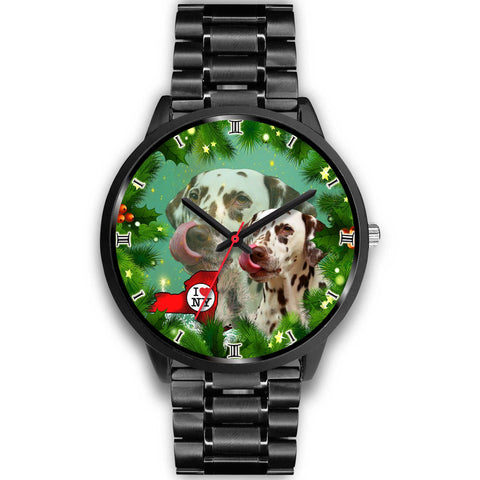 Dalmatian Dog New York Christmas Special Wrist Watch-Free Shipping