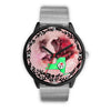 St. Bernard Dog Art New York Christmas Special Wrist Watch-Free Shipping