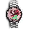 St. Bernard Dog Art New York Christmas Special Wrist Watch-Free Shipping