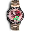 St. Bernard Dog Art New York Christmas Special Wrist Watch-Free Shipping