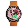 St. Bernard Dog Art New York Christmas Special Wrist Watch-Free Shipping