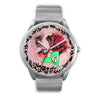 Amazing St. Bernard Dog Art New York Christmas Special Wrist Watch-Free Shipping