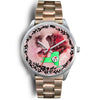 Amazing St. Bernard Dog Art New York Christmas Special Wrist Watch-Free Shipping