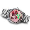 Amazing St. Bernard Dog Art New York Christmas Special Wrist Watch-Free Shipping