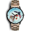 Shih Tzu On Christmas Florida Wrist Watch-Free Shipping