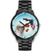 Shih Tzu On Christmas Florida Wrist Watch-Free Shipping