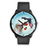 Shih Tzu On Christmas Florida Wrist Watch-Free Shipping