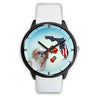 Shih Tzu On Christmas Florida Wrist Watch-Free Shipping