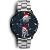 Russian Blue Cat Texas Christmas Special Wrist Watch-Free Shipping