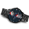 Russian Blue Cat Texas Christmas Special Wrist Watch-Free Shipping