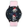 Russian Blue Cat Texas Christmas Special Wrist Watch-Free Shipping