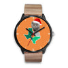 British Shorthair Cat Texas Christmas Special Wrist Watch-Free Shipping